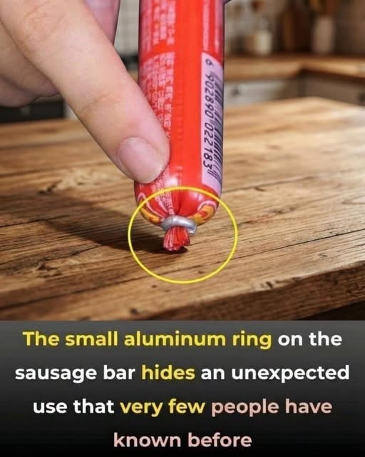 The Small Metal Ring on Sausage Packaging Has a Bigger Purpose Than You Might Think